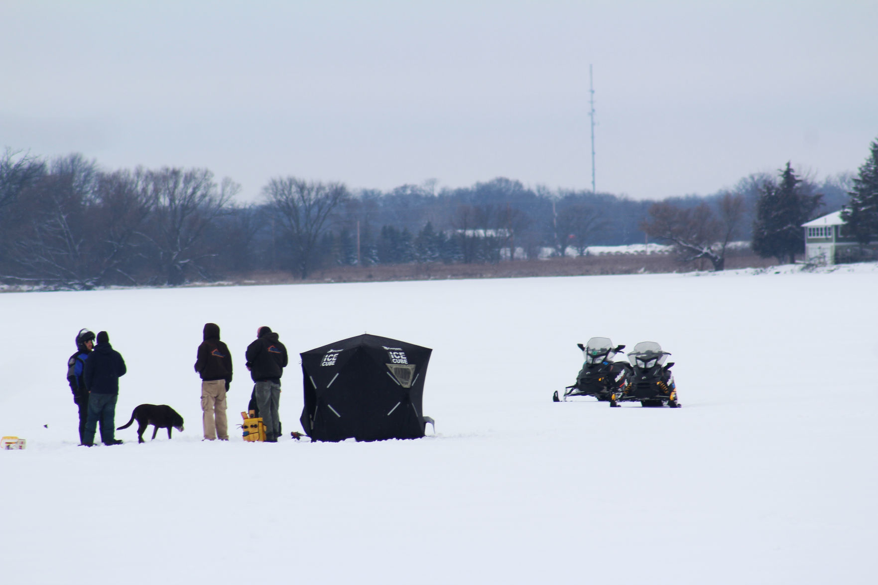 Eagle Lake snow